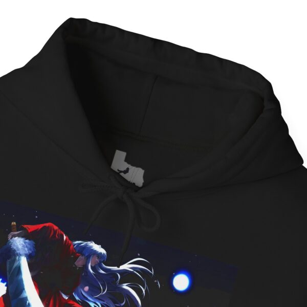 Anime Yasha Pose 2 Hooded Sweatshirt - Image 5