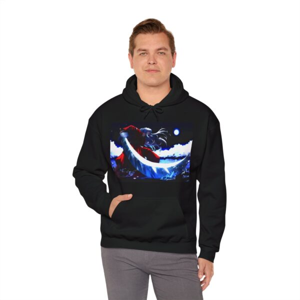 Anime Yasha Pose 2 Hooded Sweatshirt - Image 9