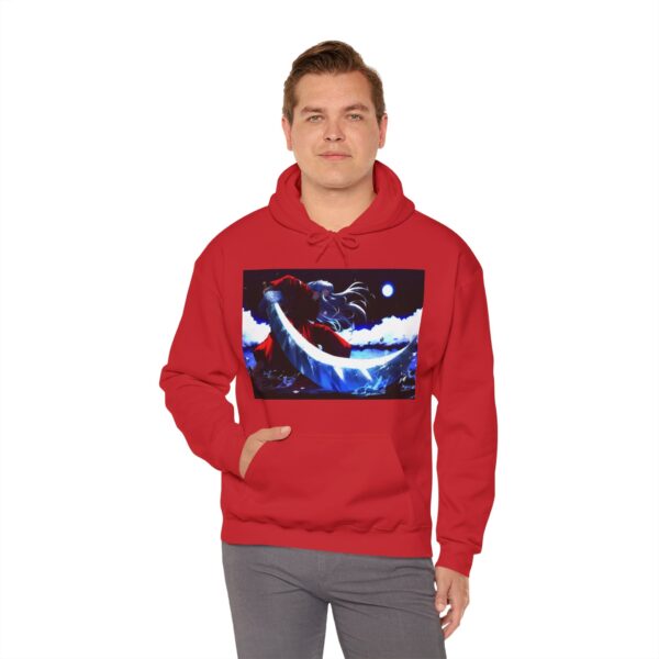 Anime Yasha Pose 2 Hooded Sweatshirt - Image 48