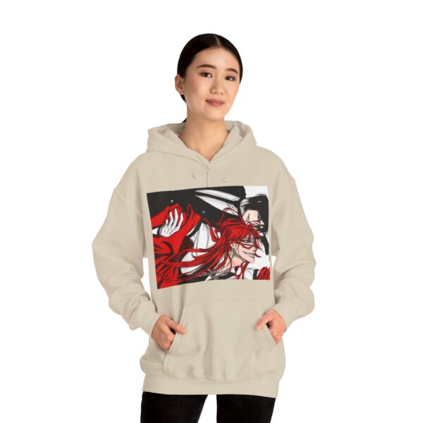 Anime B. Butler Pose 2 Hooded Sweatshirt - Image 19