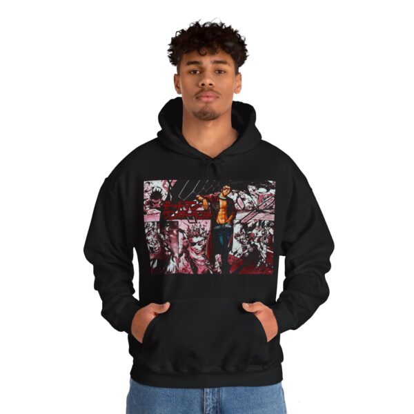 Anime DMW Killer Pose Hooded Sweatshirt - Image 7