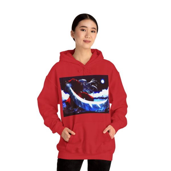 Anime Yasha Pose 2 Hooded Sweatshirt - Image 45