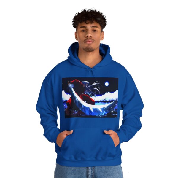 Anime Yasha Pose 2 Hooded Sweatshirt - Image 33