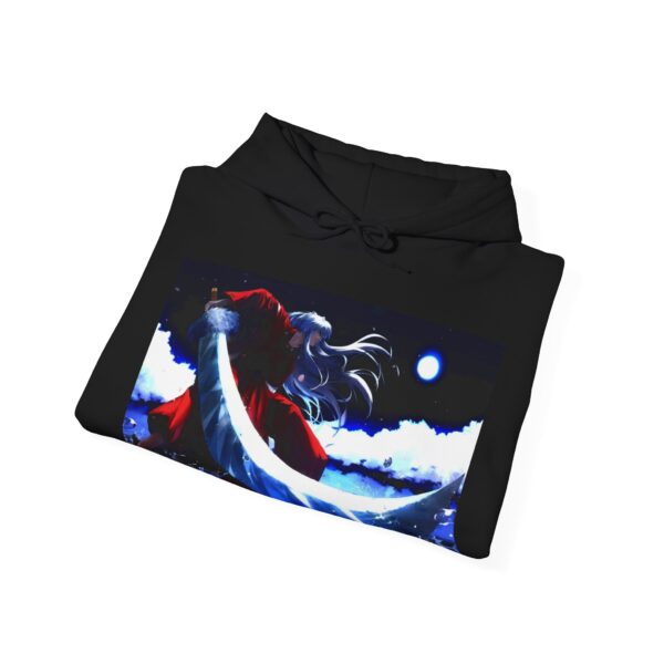 Anime Yasha Pose 2 Hooded Sweatshirt - Image 4