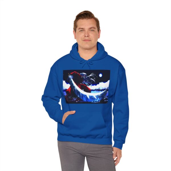 Anime Yasha Pose 2 Hooded Sweatshirt - Image 35