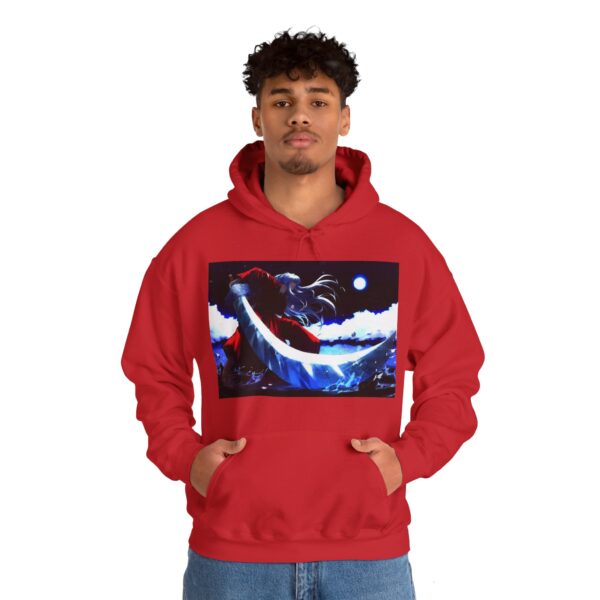 Anime Yasha Pose 2 Hooded Sweatshirt - Image 46