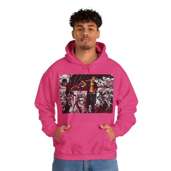 Anime DMW Killer Pose Hooded Sweatshirt - Image 46