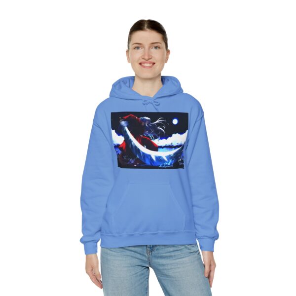 Anime Yasha Pose 2 Hooded Sweatshirt - Image 21