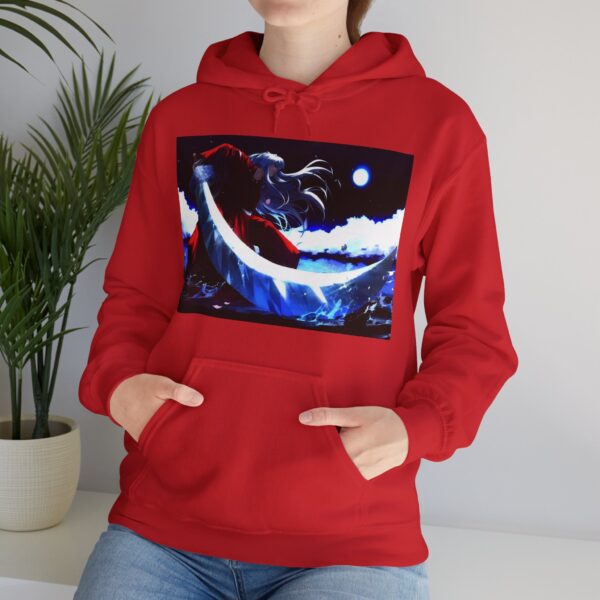 Anime Yasha Pose 2 Hooded Sweatshirt - Image 52