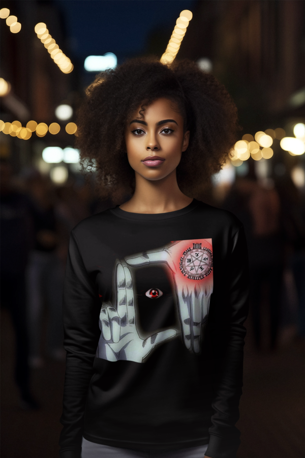 Anime Helsing Pose Long Sleeve Tee