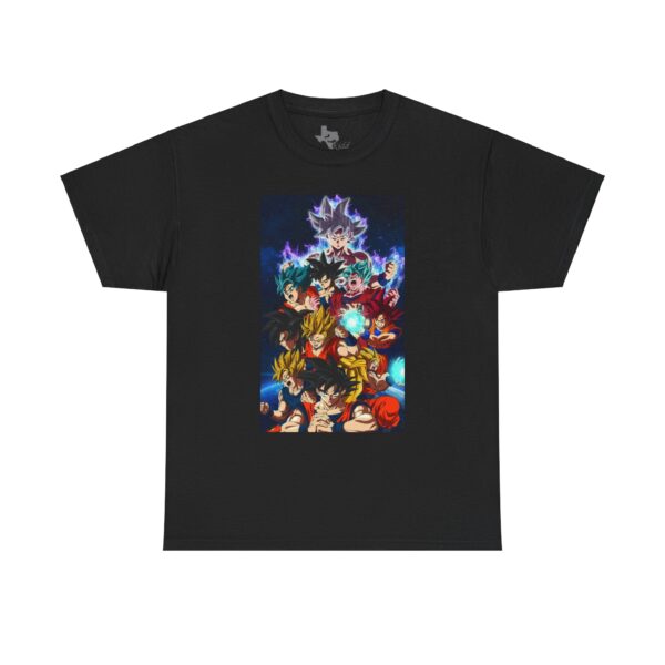 Anime D.B. Faces of a Warrior T-shirt