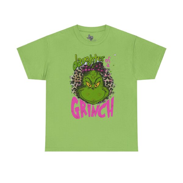 X-Mas Grinch Daughter Of T-shirt - Image 3